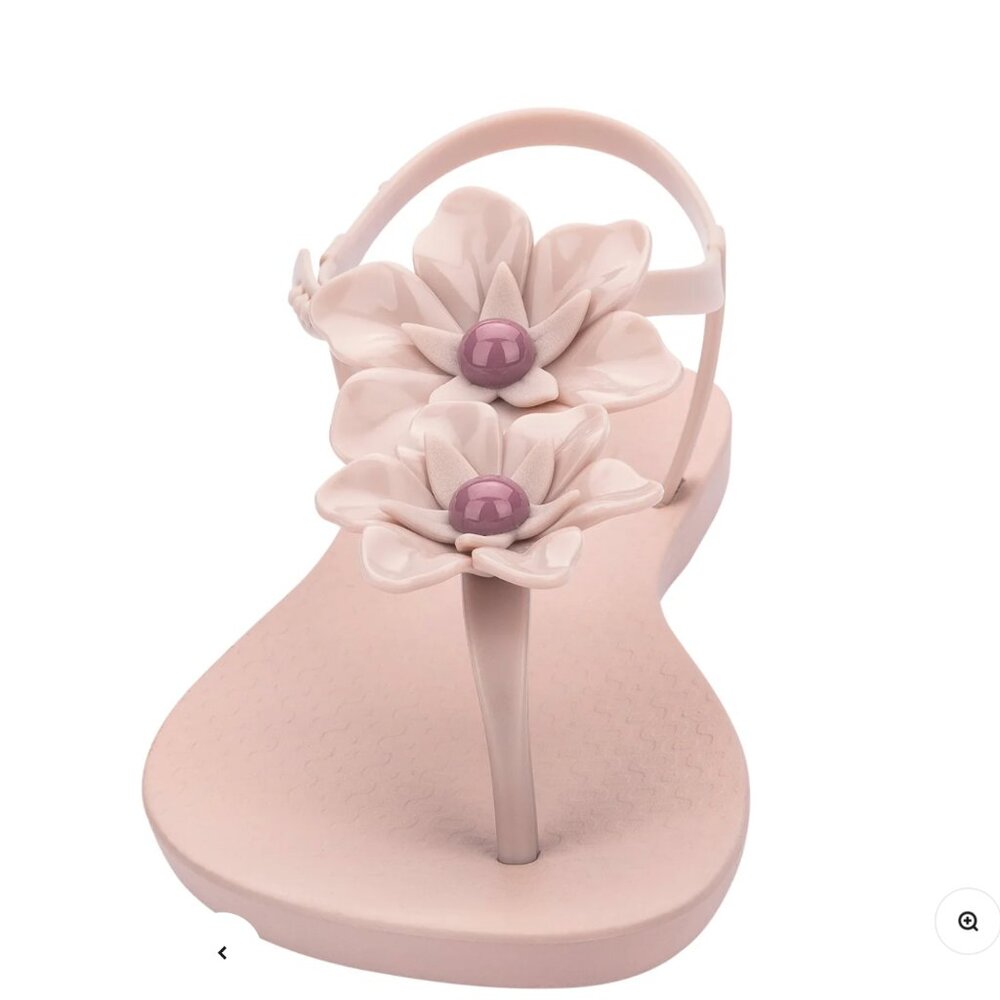Ipanema Duo Flower T-Strap Sandal - Pink/Lilac
